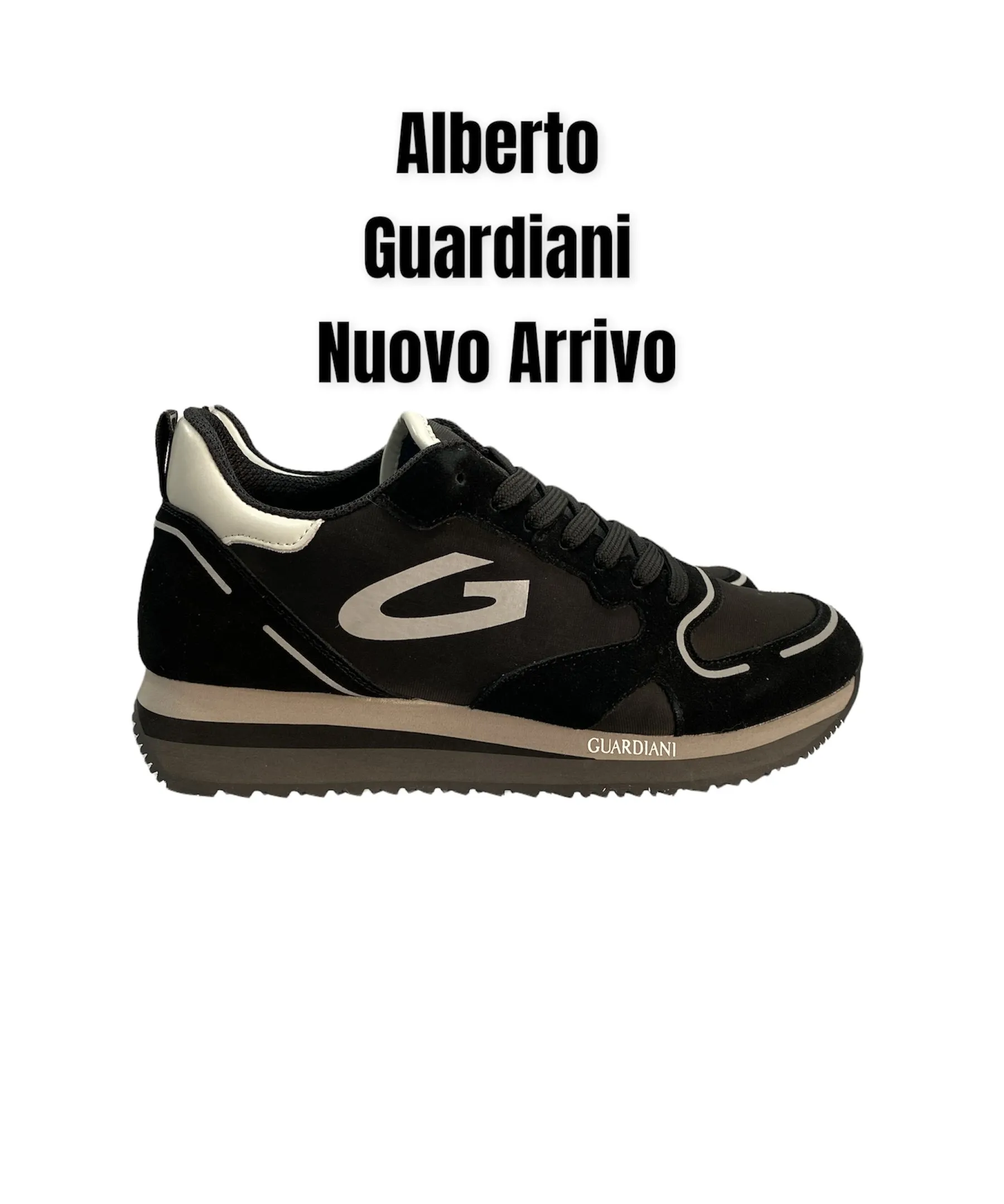 Alberto Guardiani black fluo AGm009906