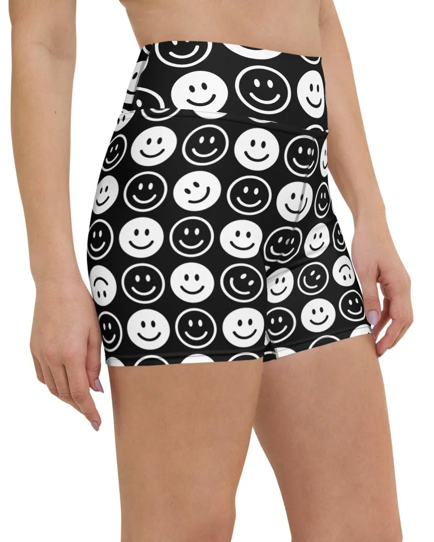 All Smiles Yoga Shorts