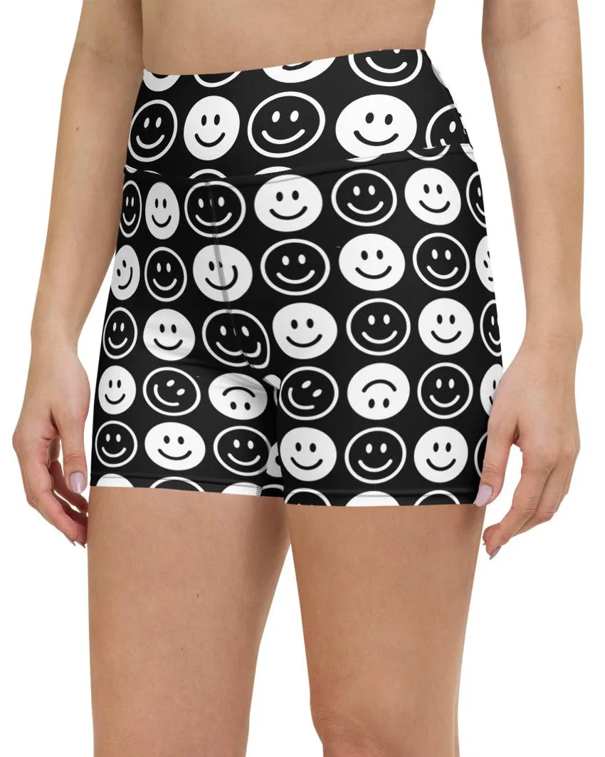 All Smiles Yoga Shorts