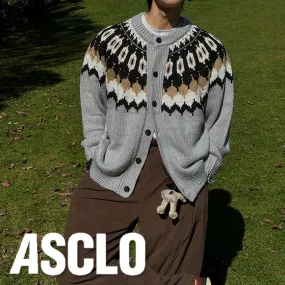 ASCLO  |Casual Style Unisex Street Style Long Sleeves Oversized