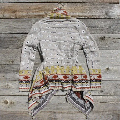 Birdsong Wrap Sweater