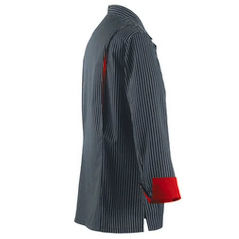 Black Striped Slate Kitchen Coat - ROBUR