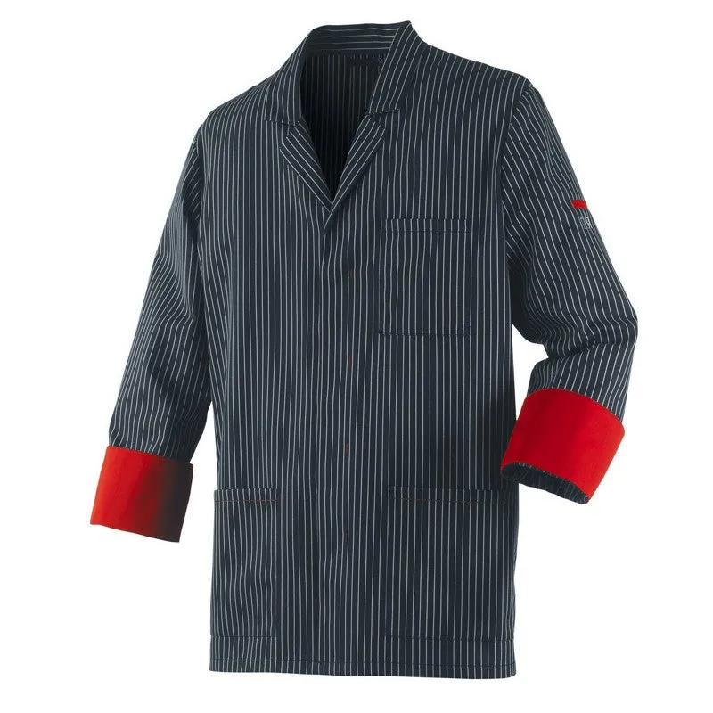 Black Striped Slate Kitchen Coat - ROBUR