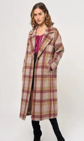 Bryce Plaid Coat