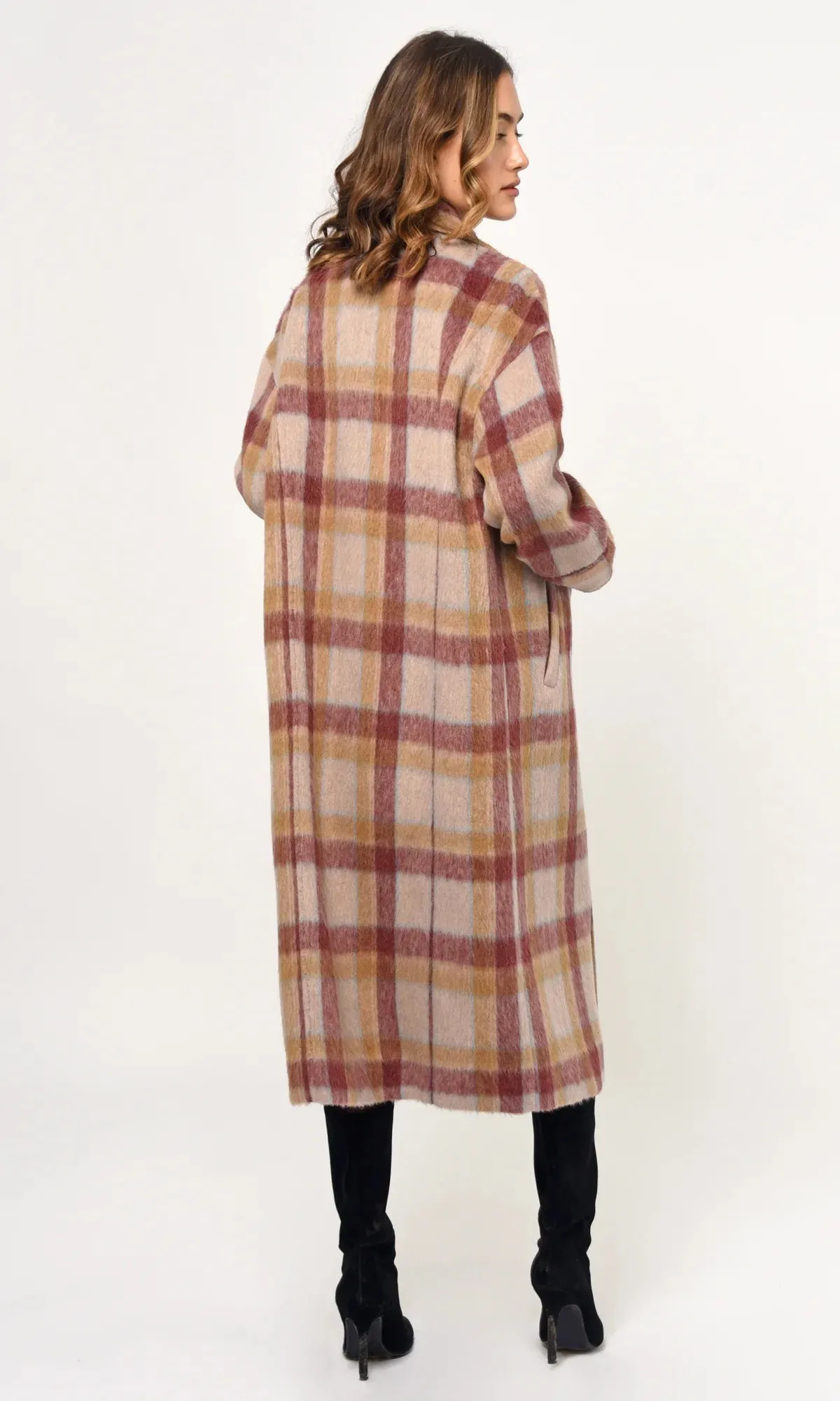 Bryce Plaid Coat