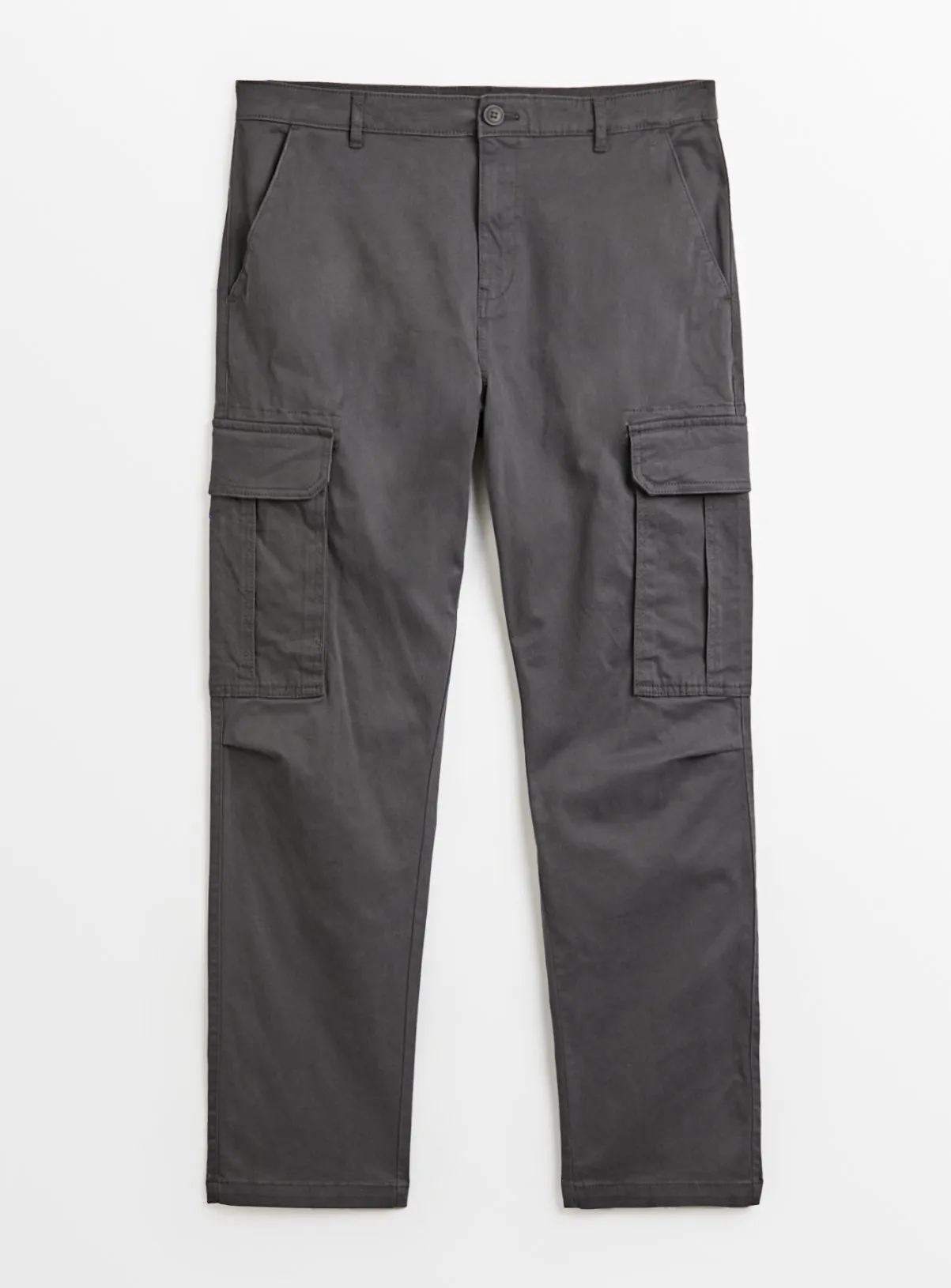 Buy Charcoal Cargo Trousers 34S | Trousers | Tu