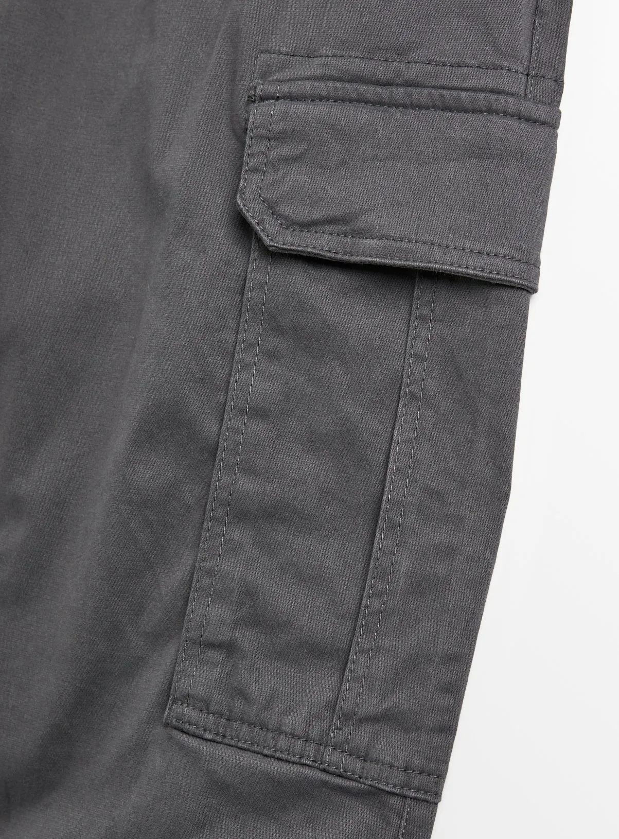 Buy Charcoal Cargo Trousers 34S | Trousers | Tu