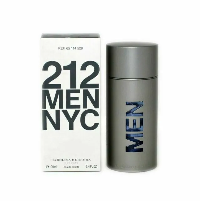 Carolina Herrera 212 Men EDT 3.4 oz 100 ml TESTER in white Box