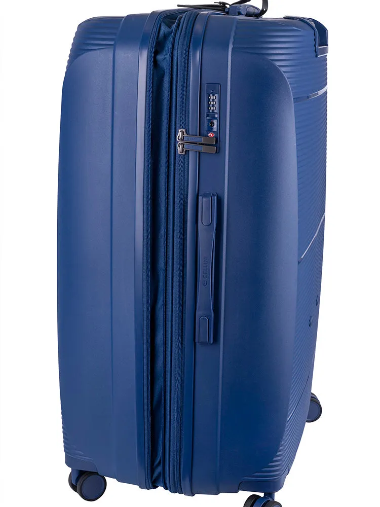 Cellini Qwest Trolley Case Navy