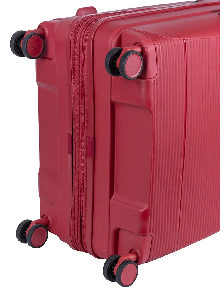 Cellini Qwest Trolley Case Red