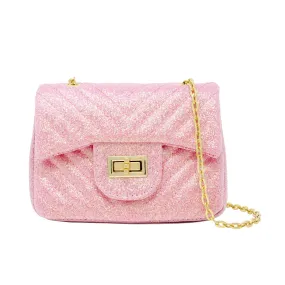 Classic Glitter Wave Handbag