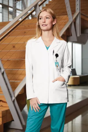 Custom Embroidered Women’s Consultation Lab Coat - Doctor or Nurse Medical Uniform - Includes one 4in x 4in Embroidery - Free Se