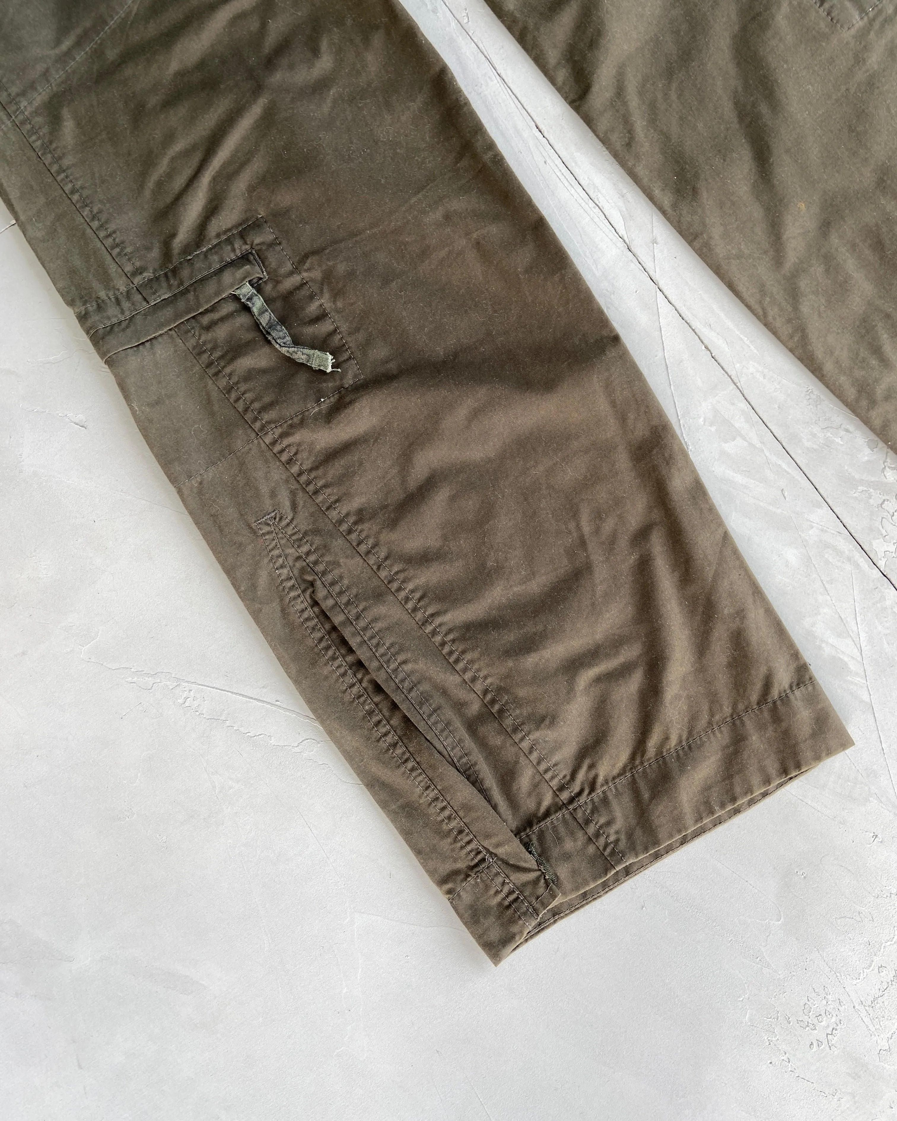 DIESEL 2000'S CARGO MULTIPOCKET TROUSERS - M