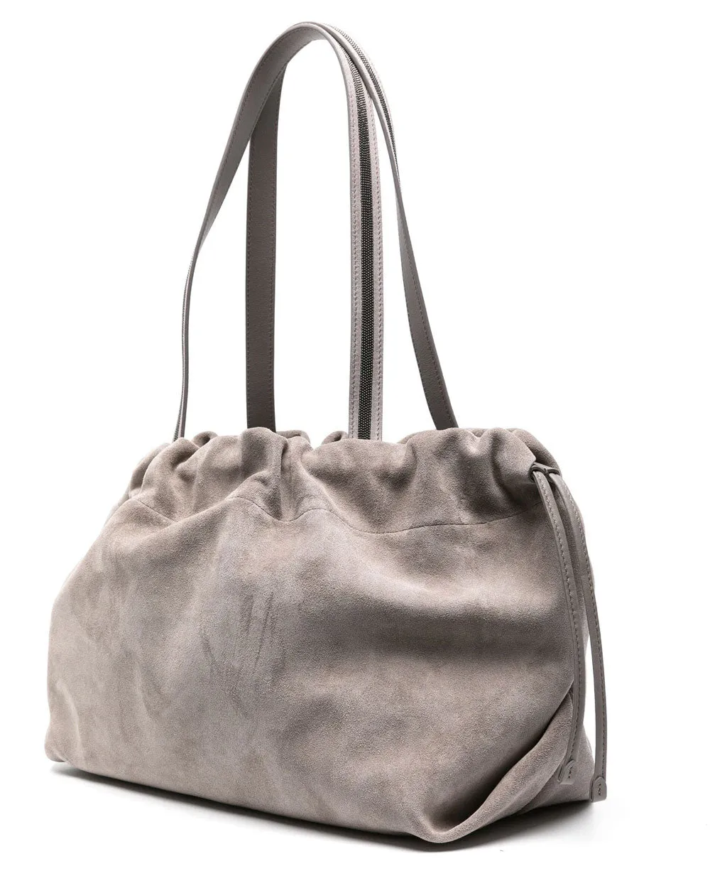 Drawstring Shoulder Bag in Petra