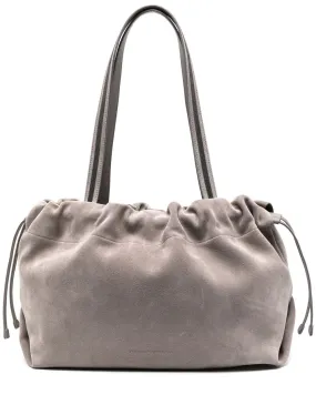 Drawstring Shoulder Bag in Petra