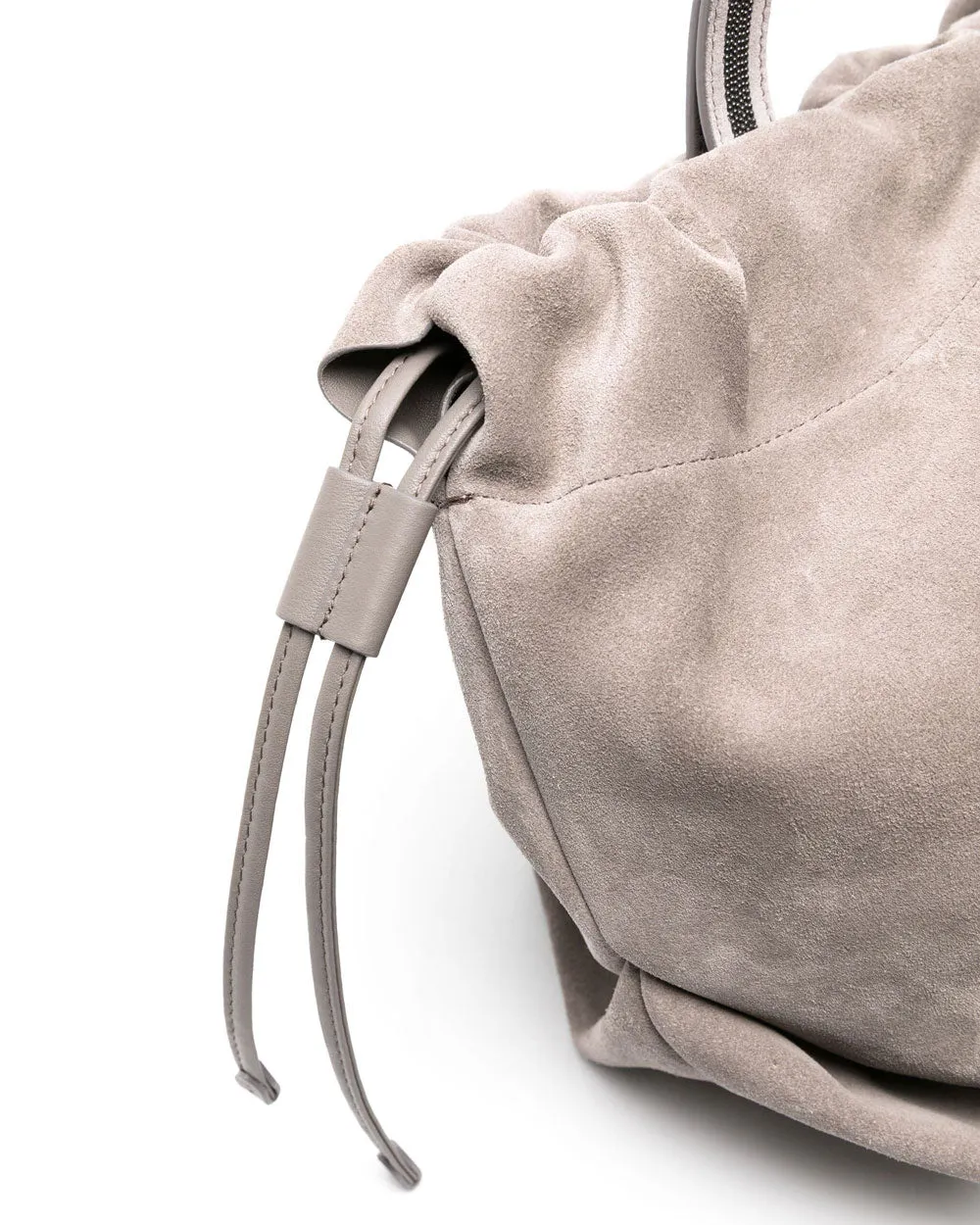 Drawstring Shoulder Bag in Petra