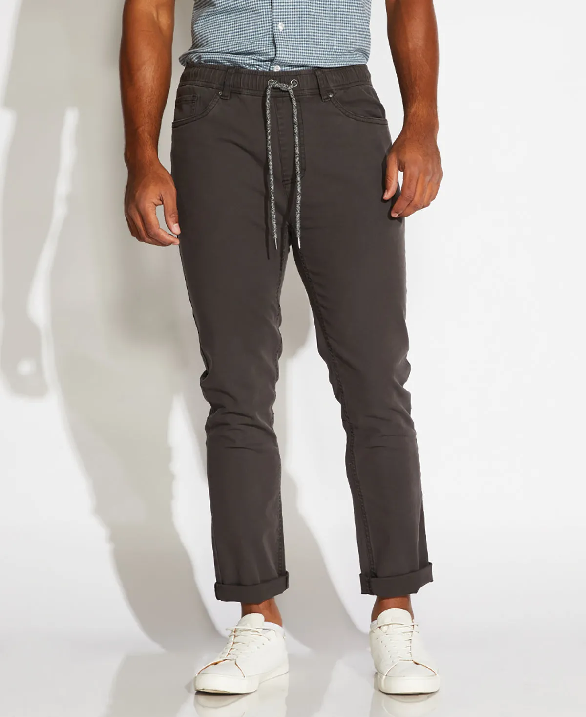 Edwin Slouch Pants (Dark Charcoal)