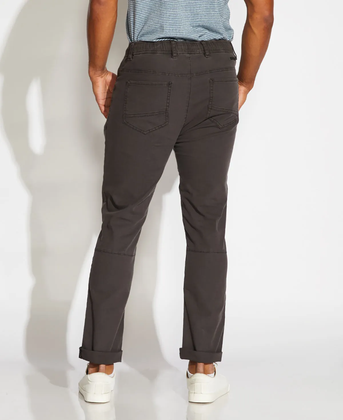 Edwin Slouch Pants (Dark Charcoal)