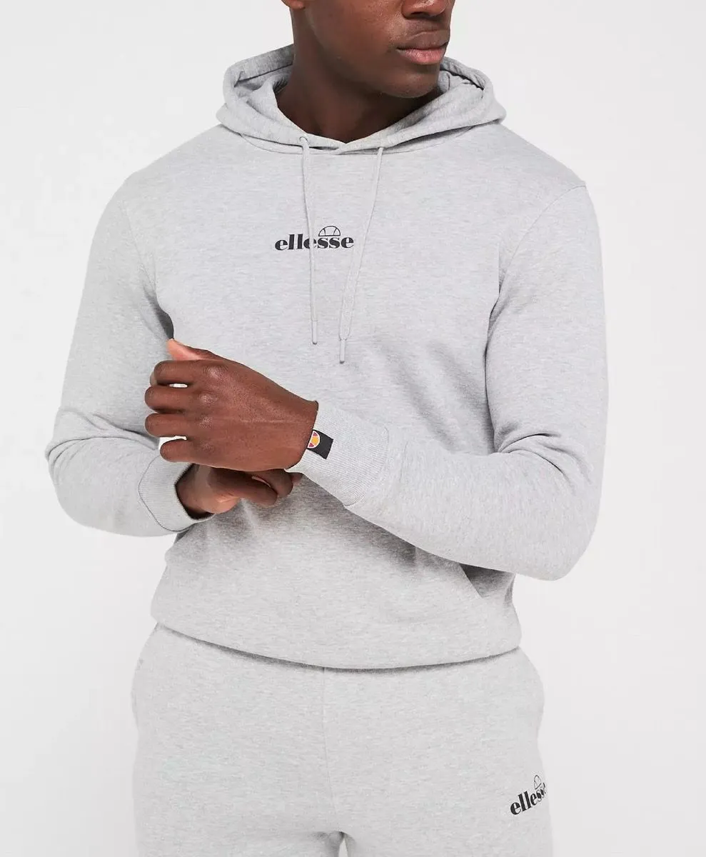 Ellesse Pershuta Overhead Hooded Sweatshirts Grey Marl