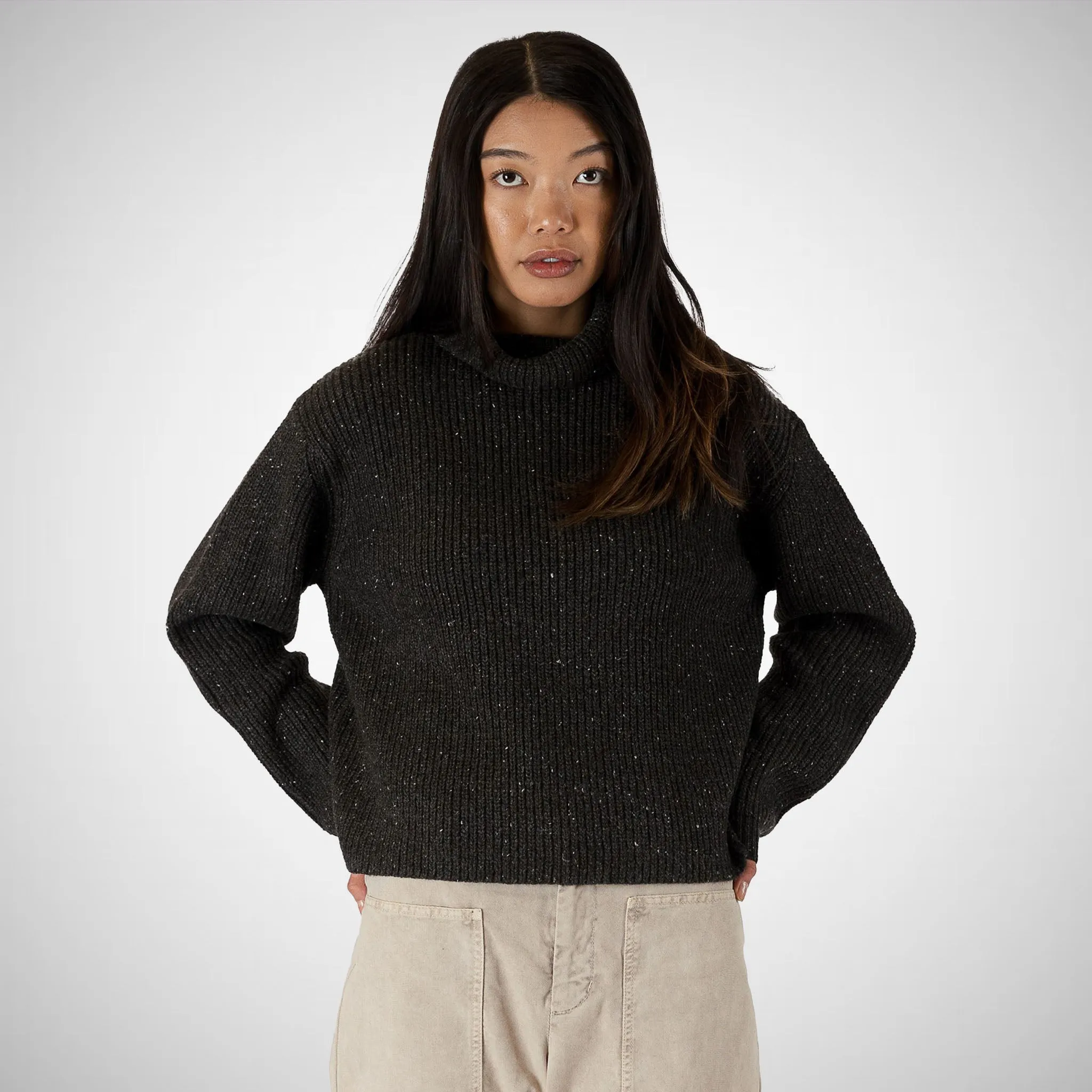 Fleck Turtleneck Sweater