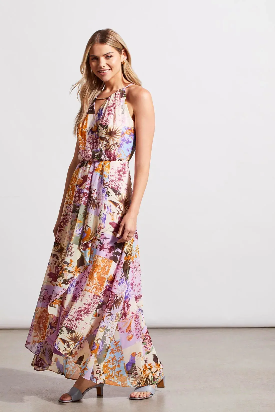 Floral Formal Informal Maxi Dress by Tribal