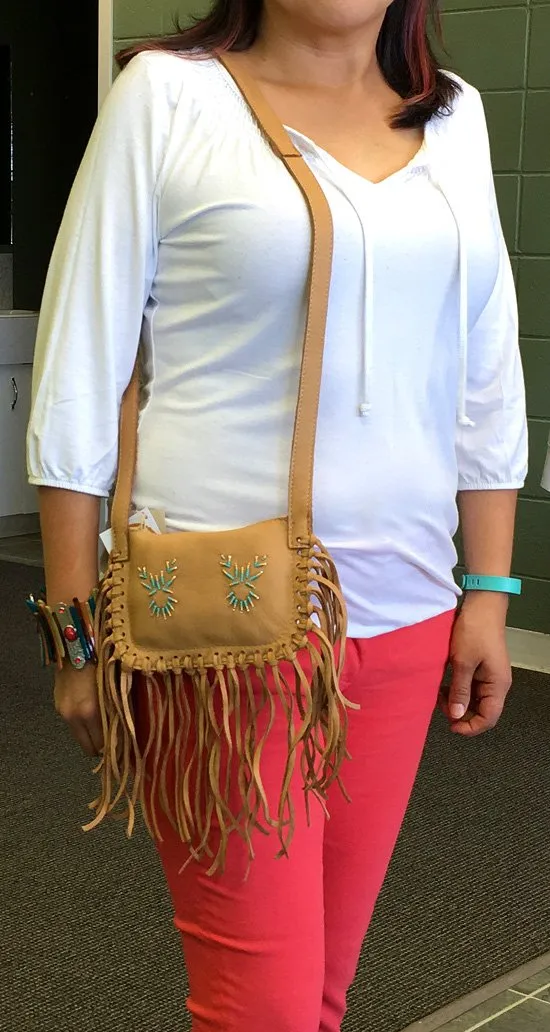 Fringed Purse