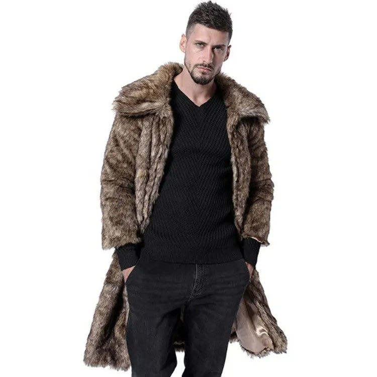 Fur Large Size Coat Trench Coat