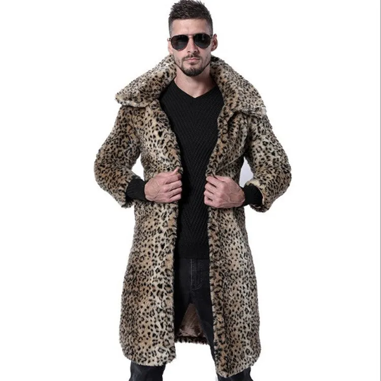 Fur Large Size Coat Trench Coat