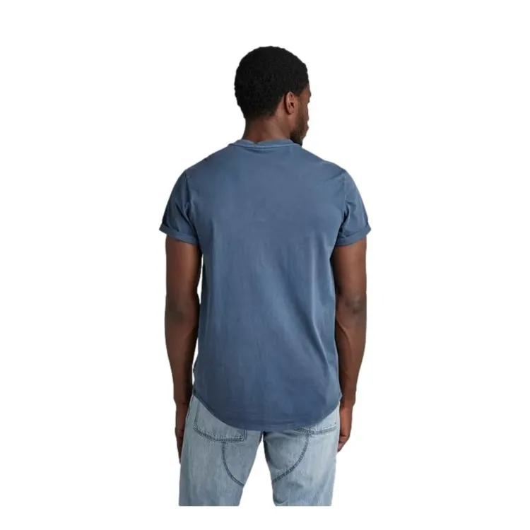 G-STAR Lash D16396265 T-shirt Base In Cotone Uomo Vintage Indigo