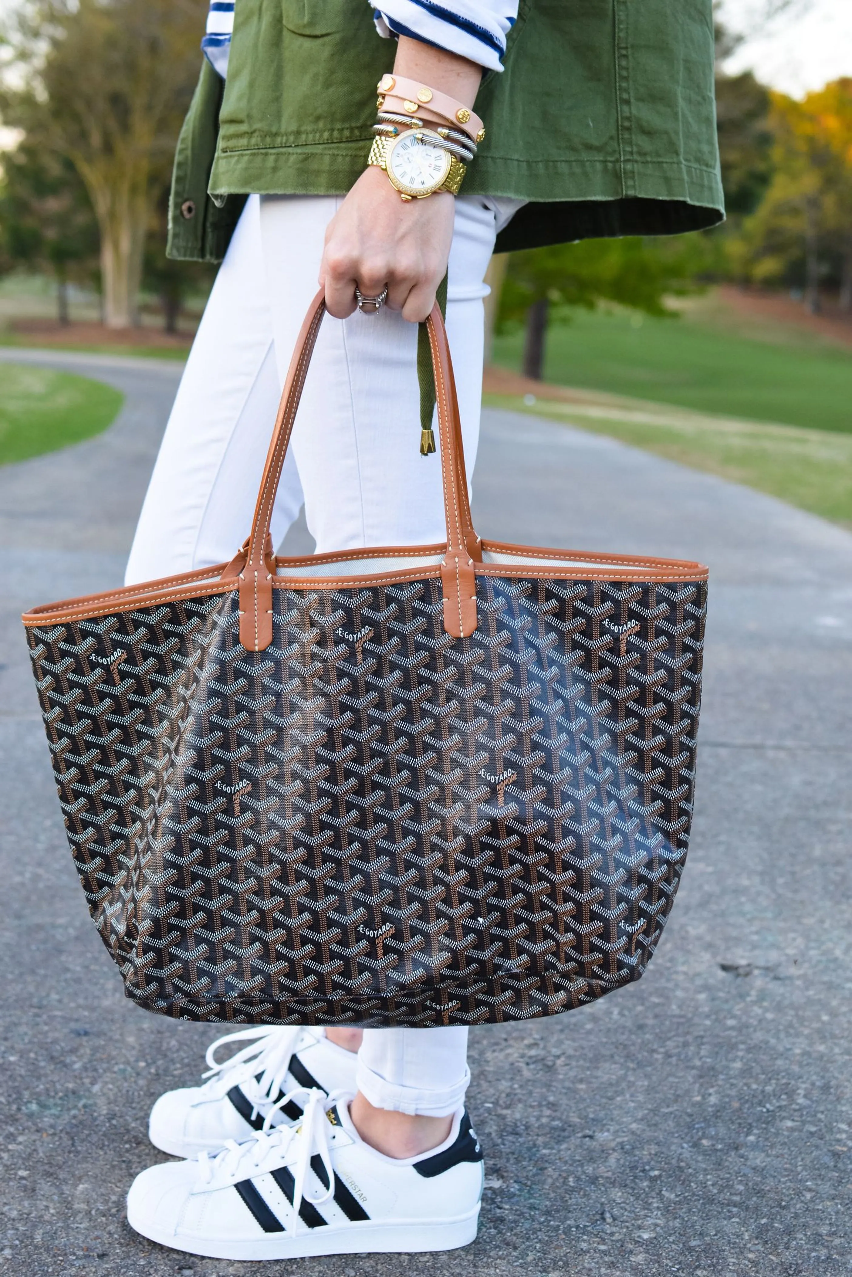 G Tote | Black & Brown