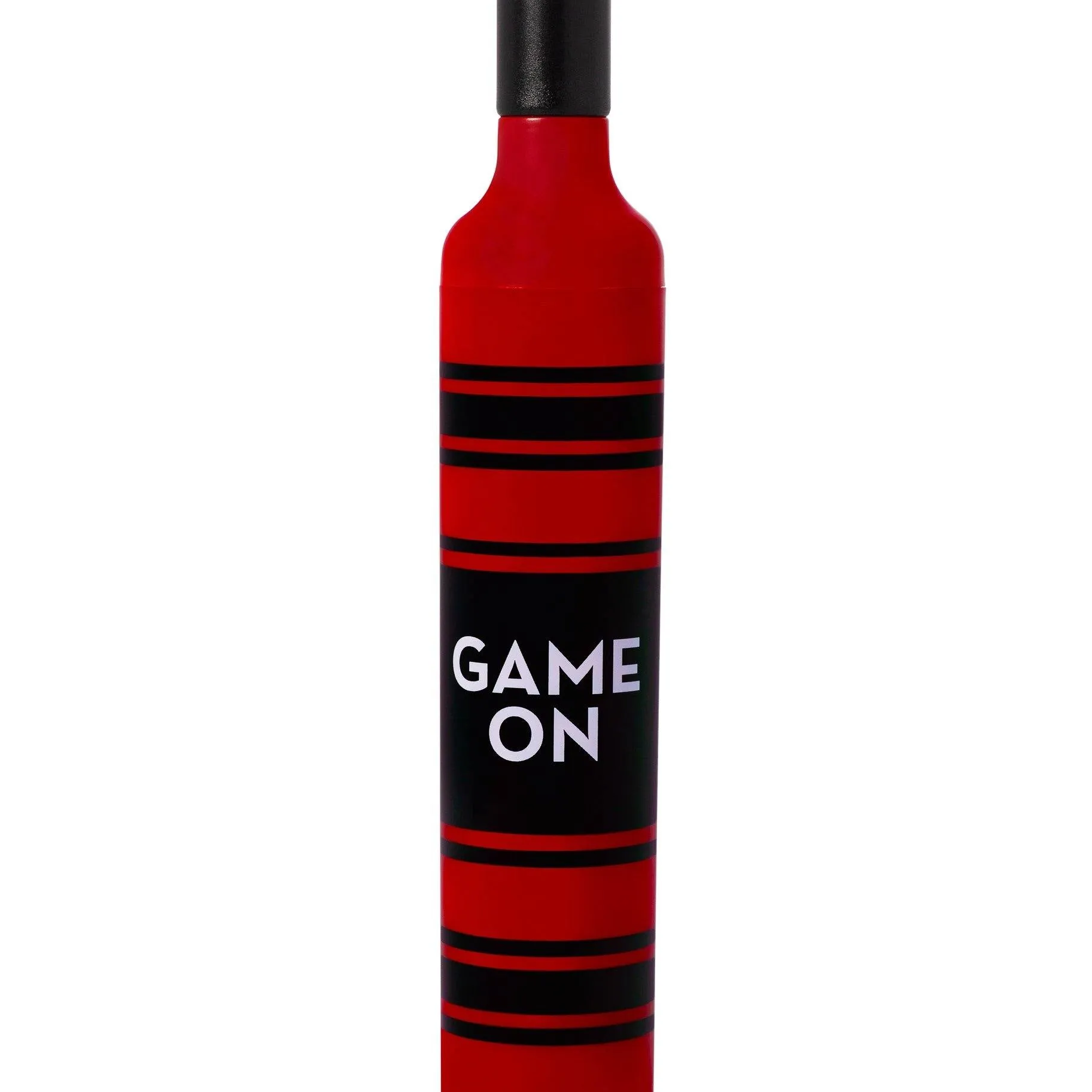 Game On- Blk/Red Bottle Umbrella