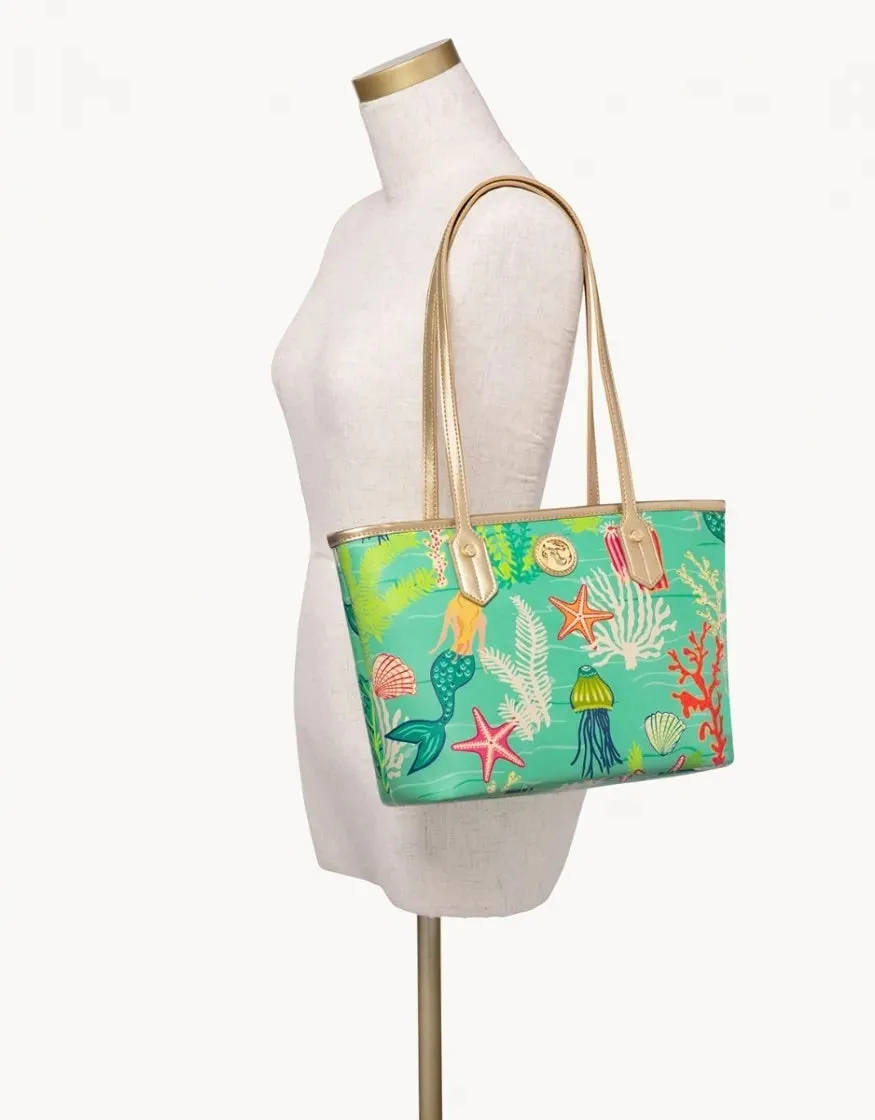 Golden Mermaid Medium Tote