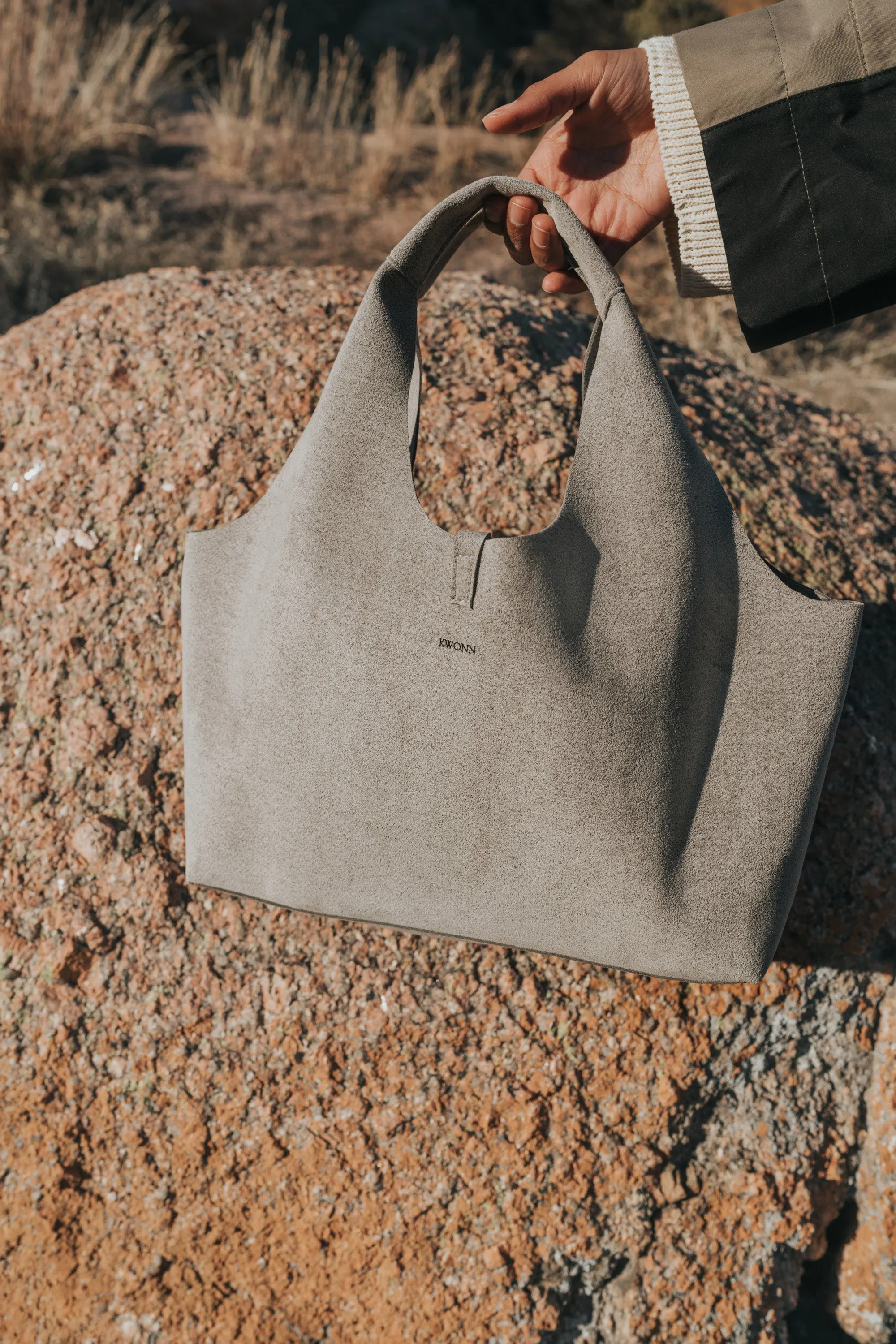 Grey Tote