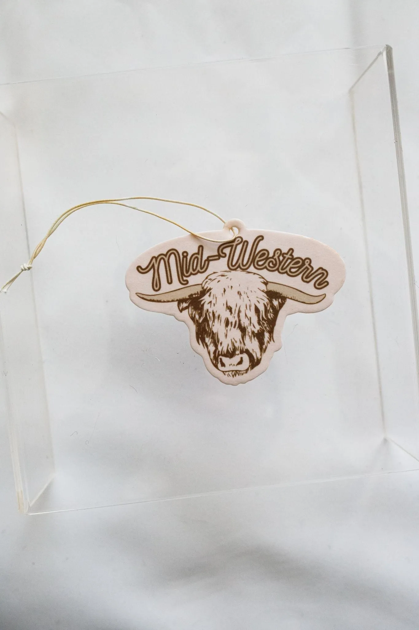 Highland Cow MidWestern Air Freshener