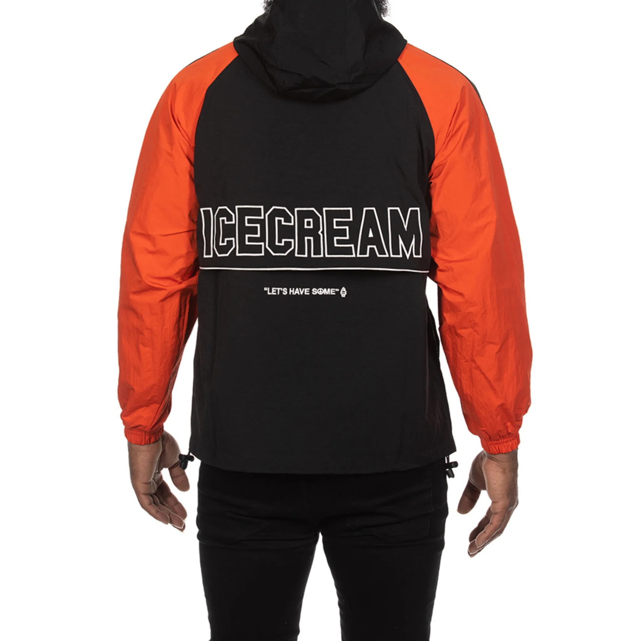 Icecream Swish Jacket (Black/Fire Orange)