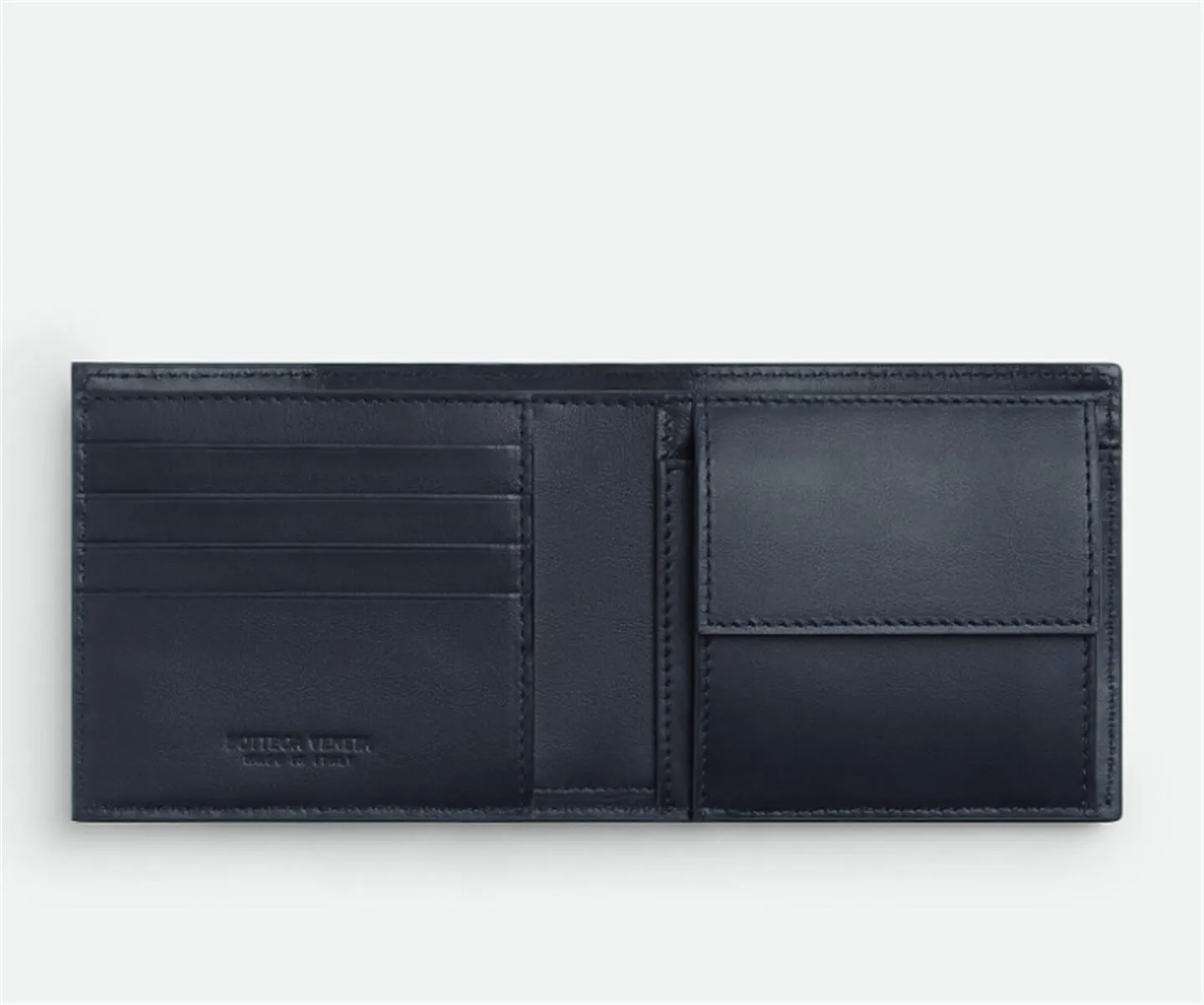 INTRECCIATO BI-FOLD WALLET WITH COIN PURSE