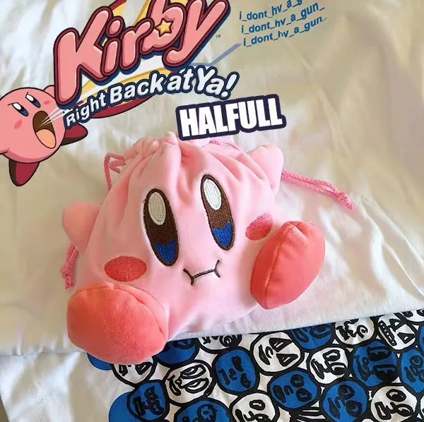 kirby drawstring bag