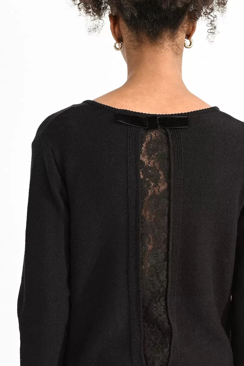 Lace Detail Sweater