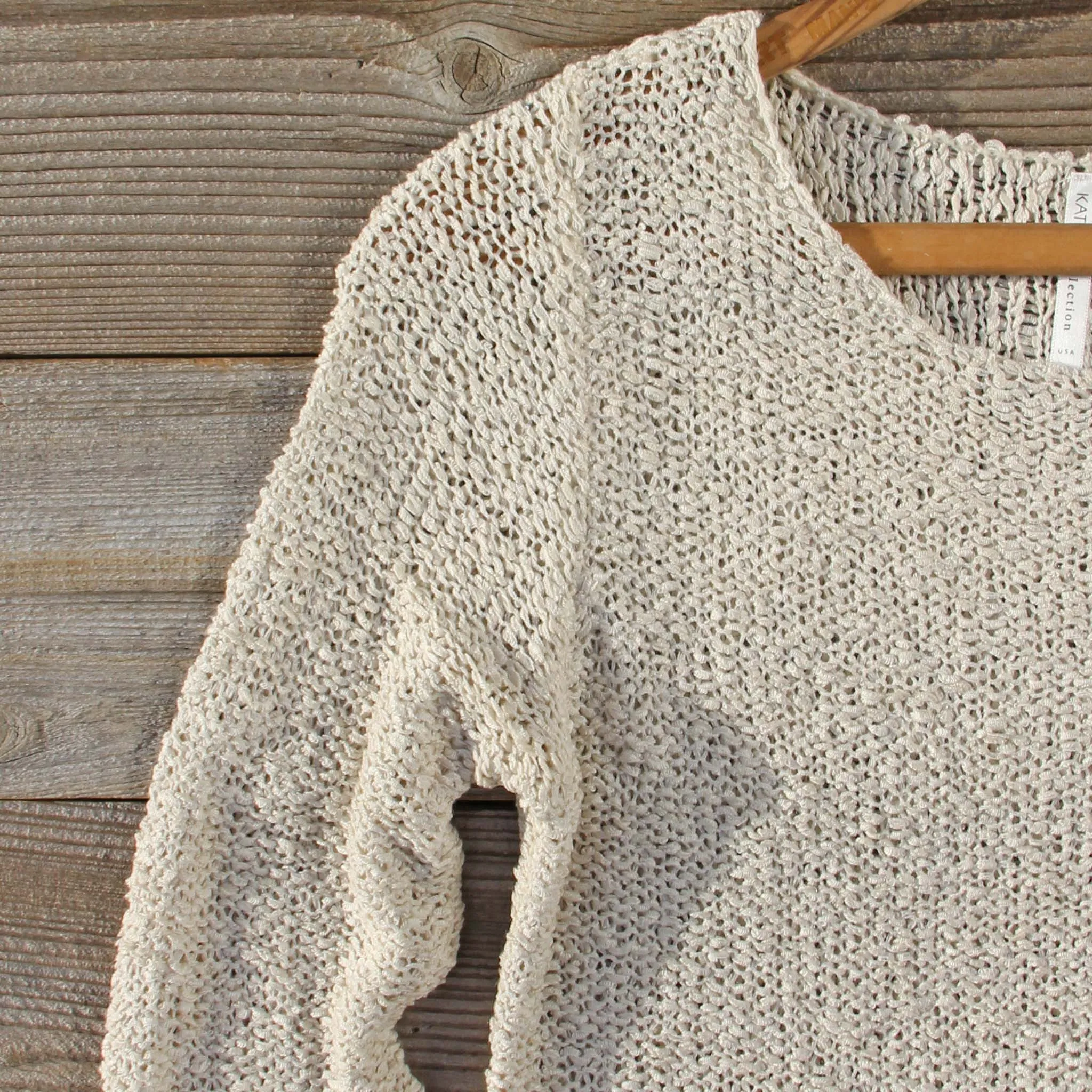 Lake Chelan Lace Sweater in Haze