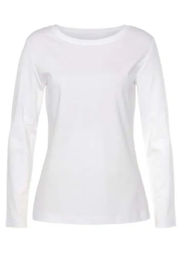 LASCANA Pack of 2 Long Sleeve Tops | Grattan