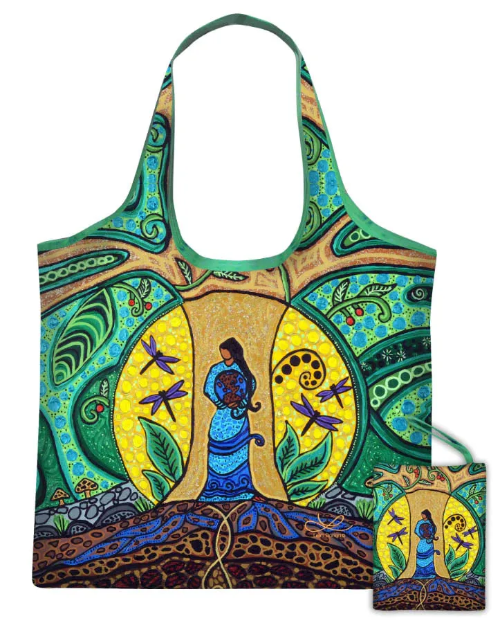 Leah Dorion Strong Earth Woman Bag