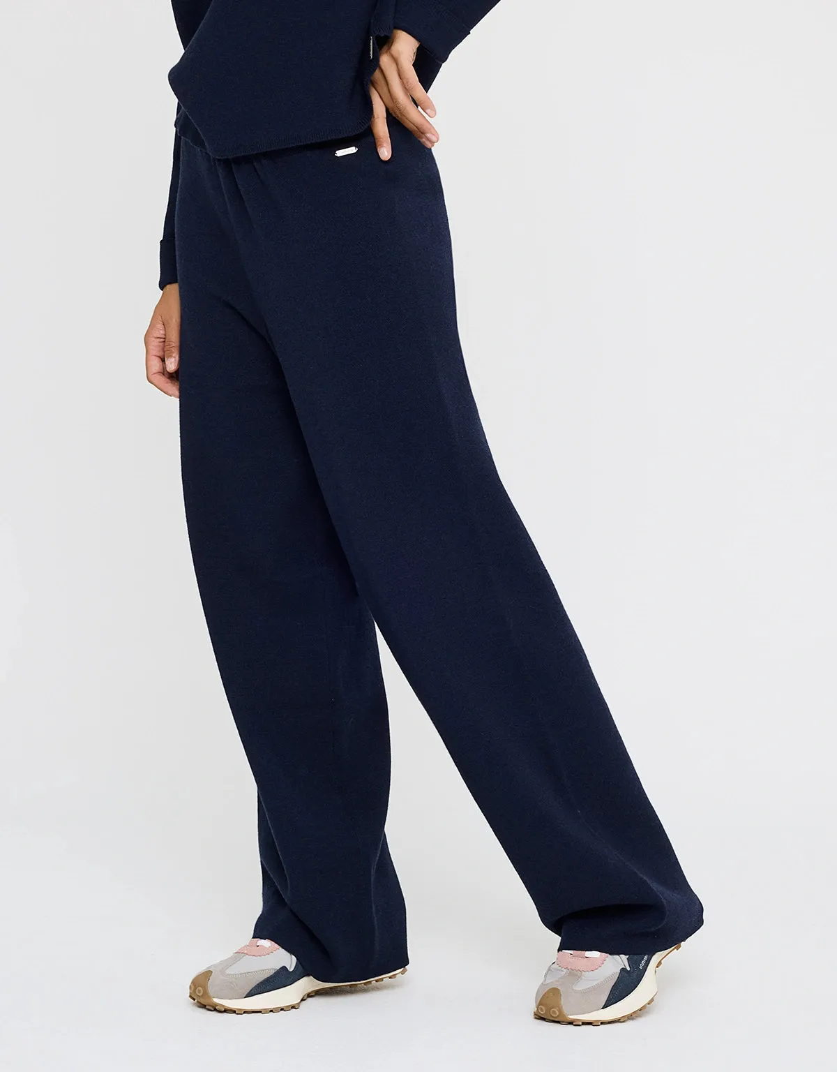 Long Trousers Navy Blue - Yamiki