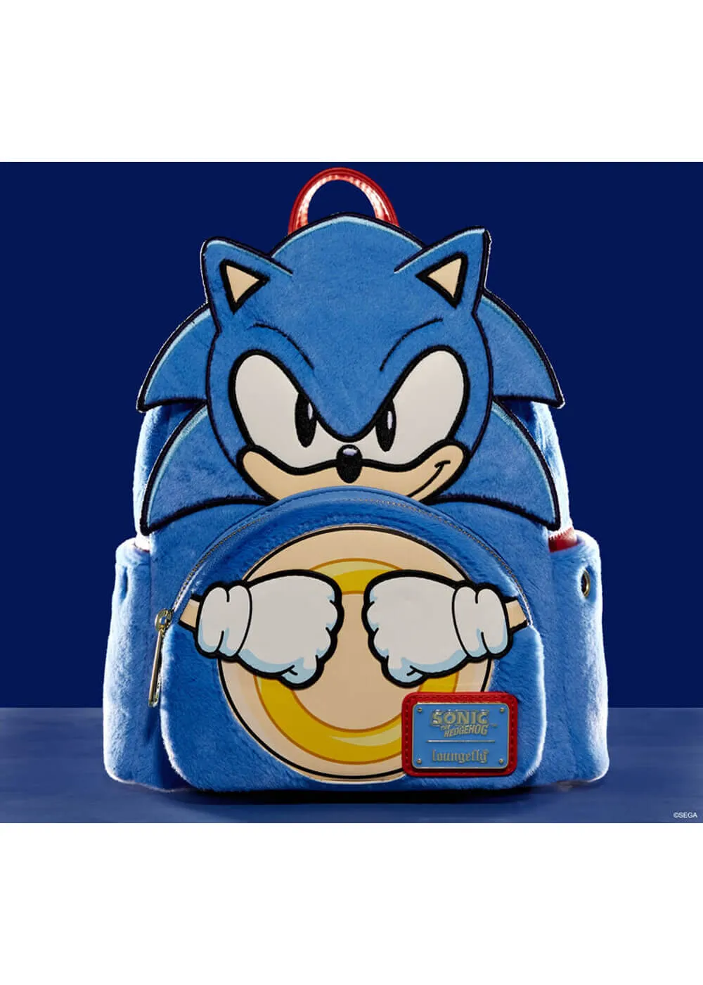 Loungefly Sega Sonic the Hedgehog Classic Cosplay Backpack