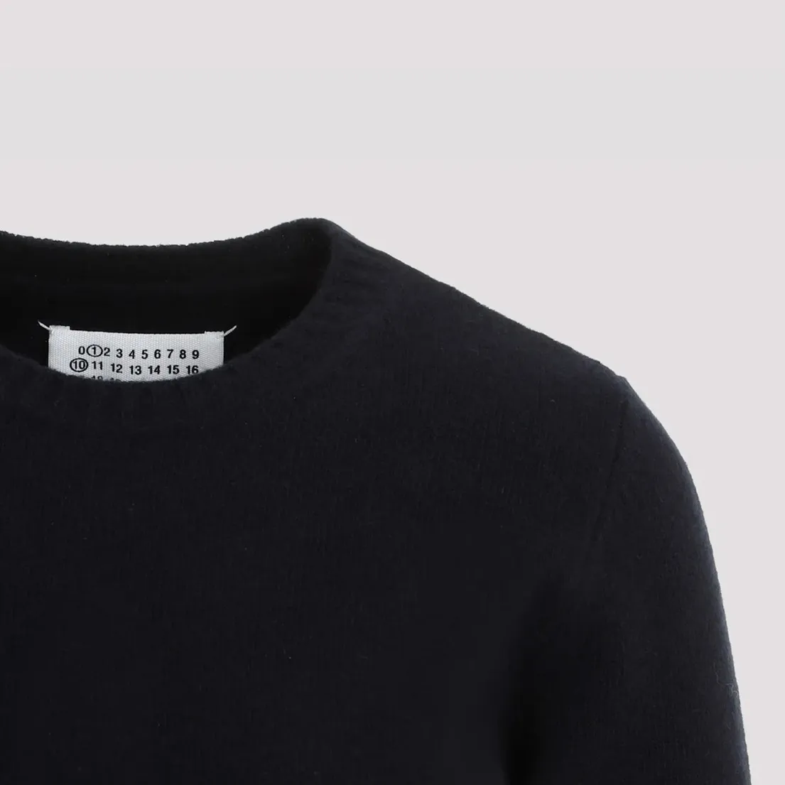 Maison Margiela  |Crew Neck Casual Style Wool Plain Short Sleeves Party Style