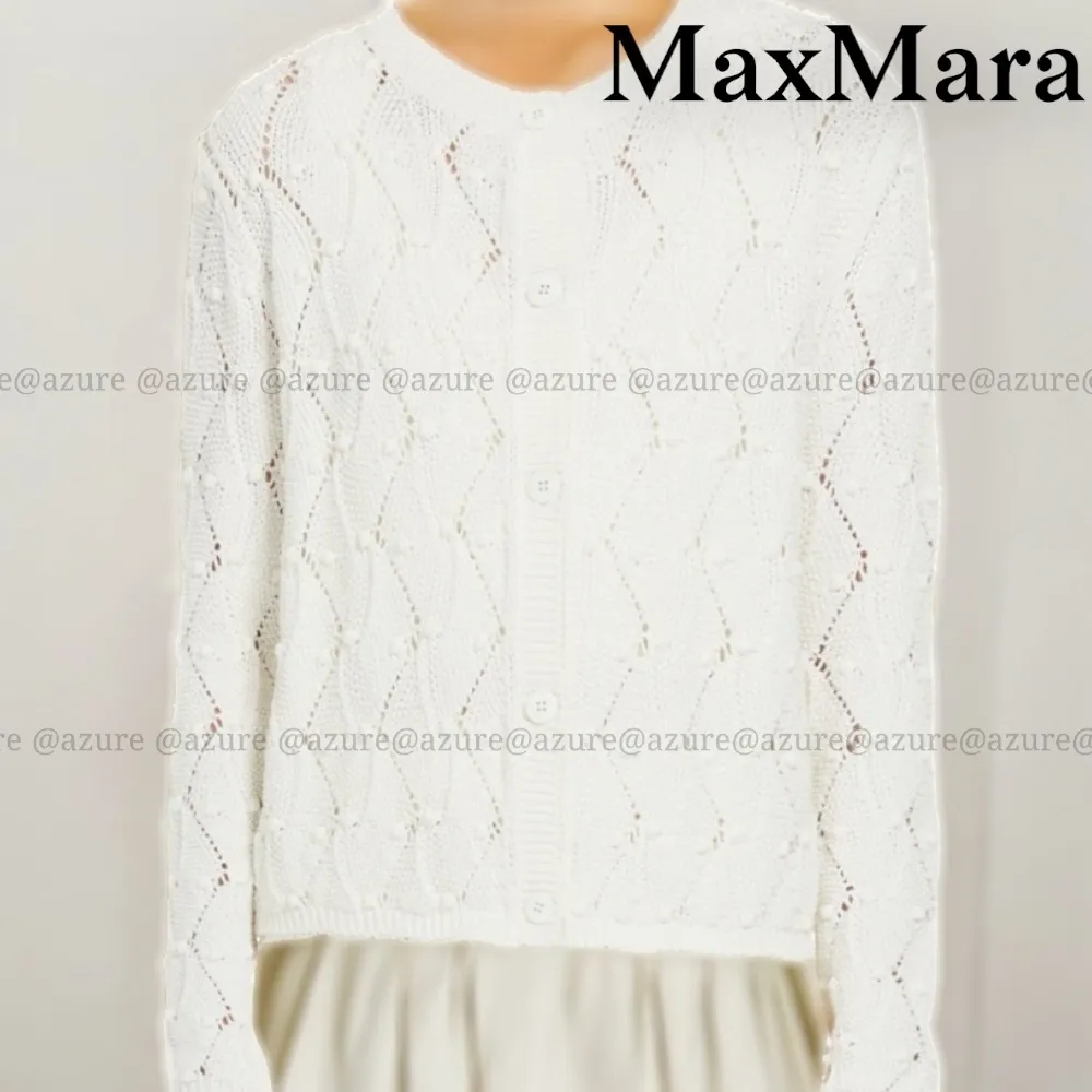 Max Mara Studio  |Argile Casual Style Rib Blended Fabrics Street Style