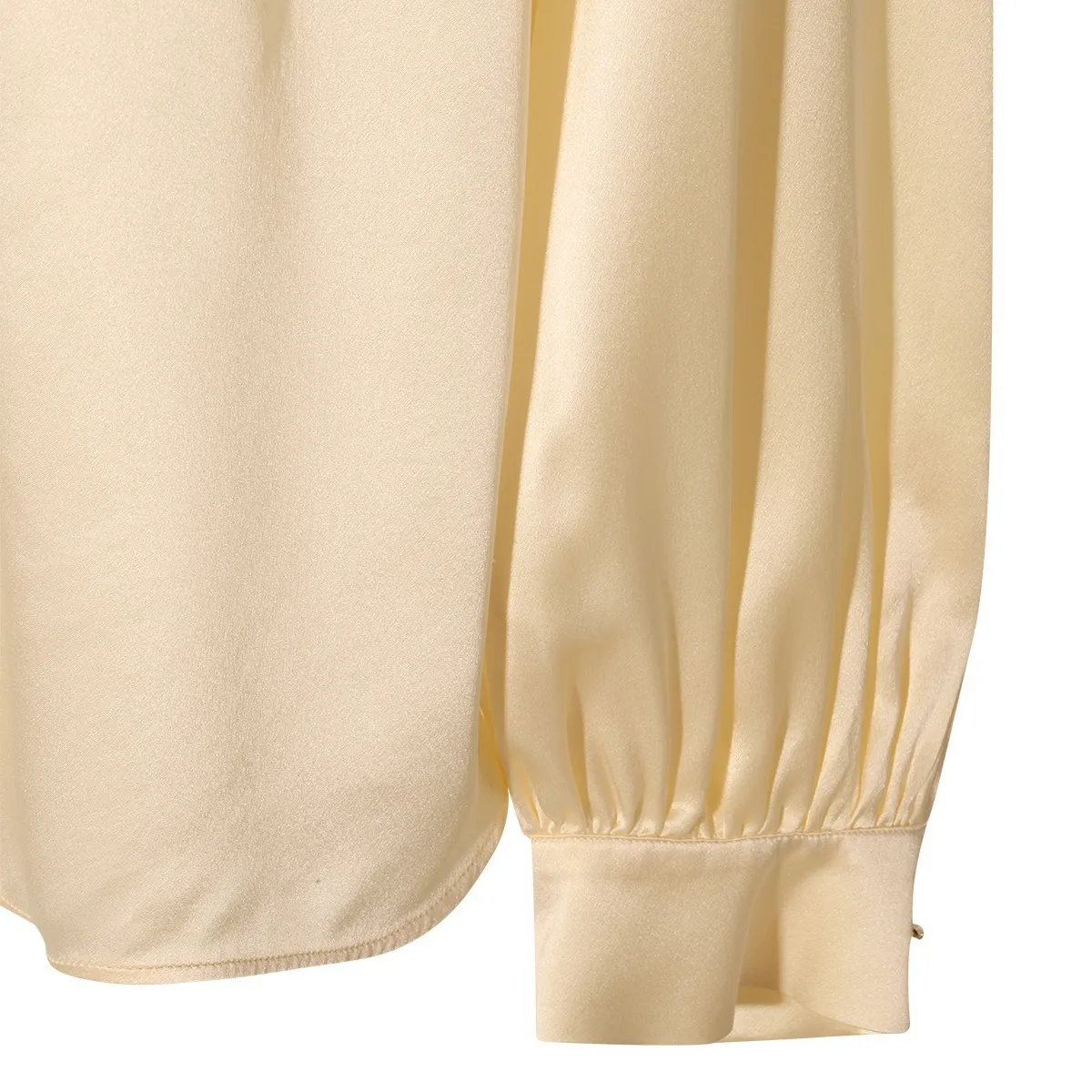 MaxMara  |Casual Style Silk Street Style Long Sleeves Plain