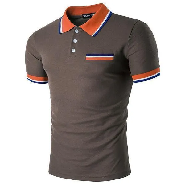 Men's Polo Shirts Summer Fashion Polo Shirts Casual Style T-Shirts