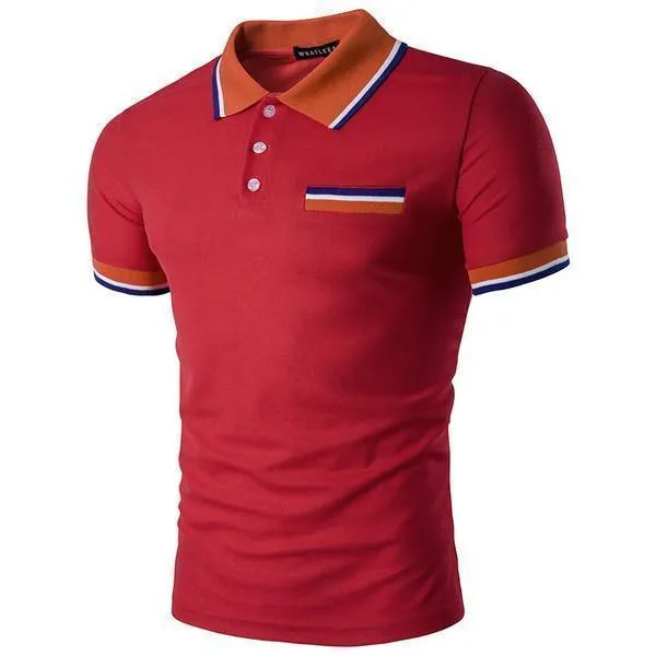 Men's Polo Shirts Summer Fashion Polo Shirts Casual Style T-Shirts