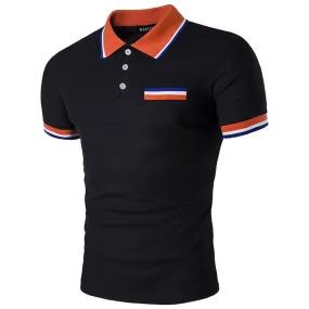 Men's Polo Shirts Summer Fashion Polo Shirts Casual Style T-Shirts