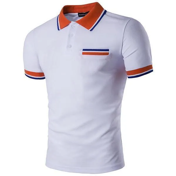 Men's Polo Shirts Summer Fashion Polo Shirts Casual Style T-Shirts